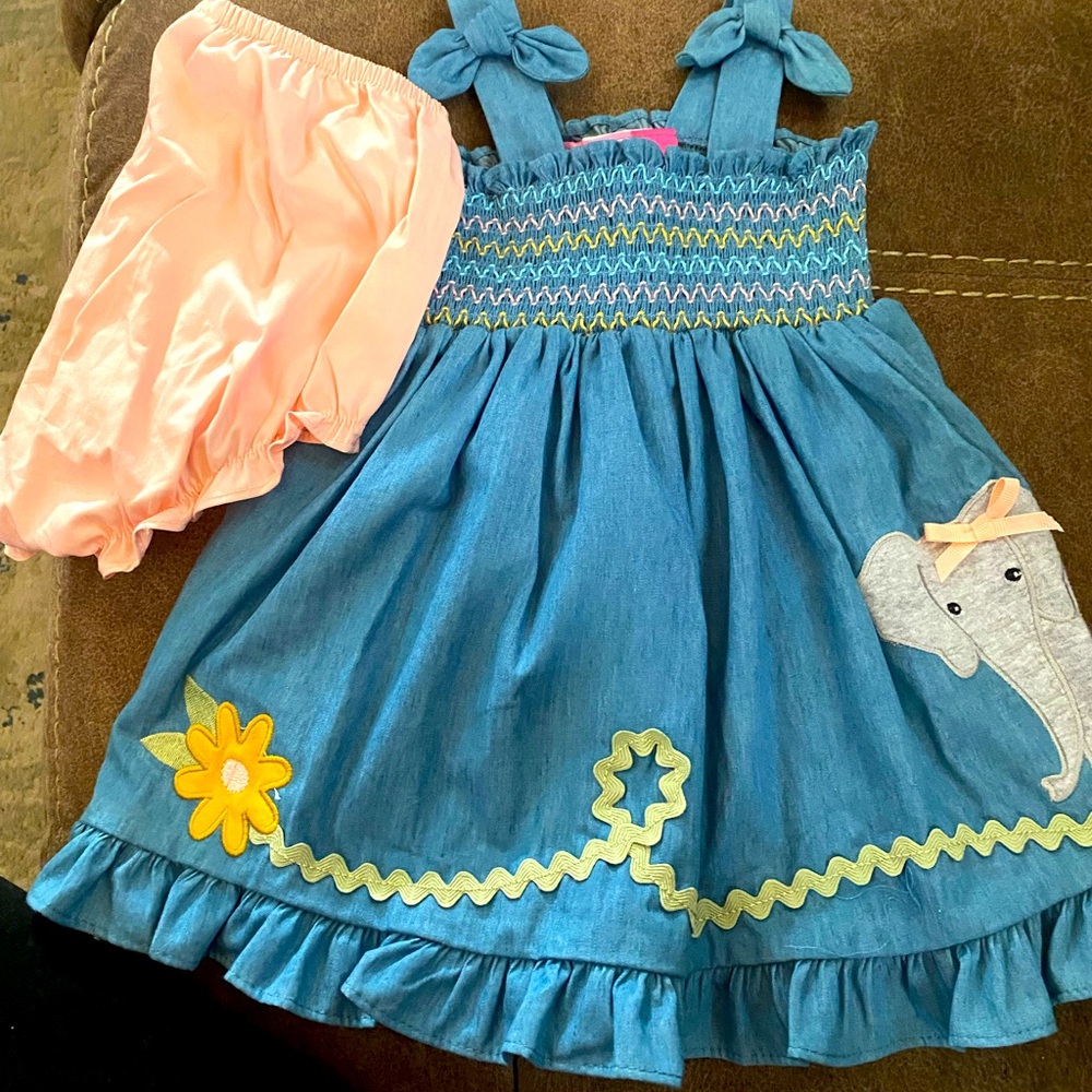 Good lad sundress with bloomers